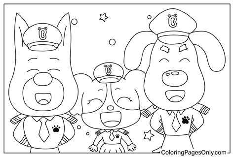 sheriff labrador coloring pages